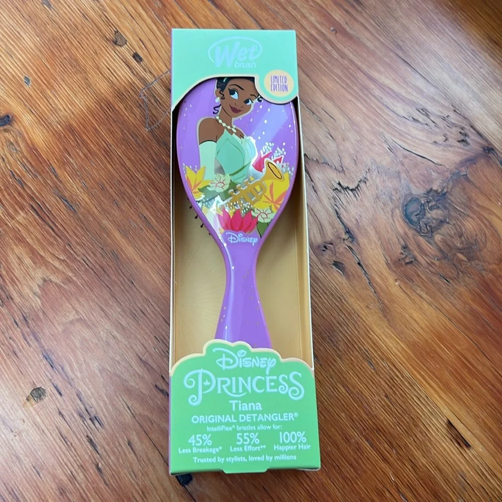 New in Box Wet Brush® The Original Detangler® Hair‎ Brush Disney Princess Tiana